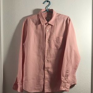 GAP linen pink shirt